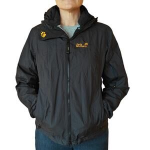 Jack Wolfskin Women’s Gray Hooded Outdoor Jacket Coat Size Small